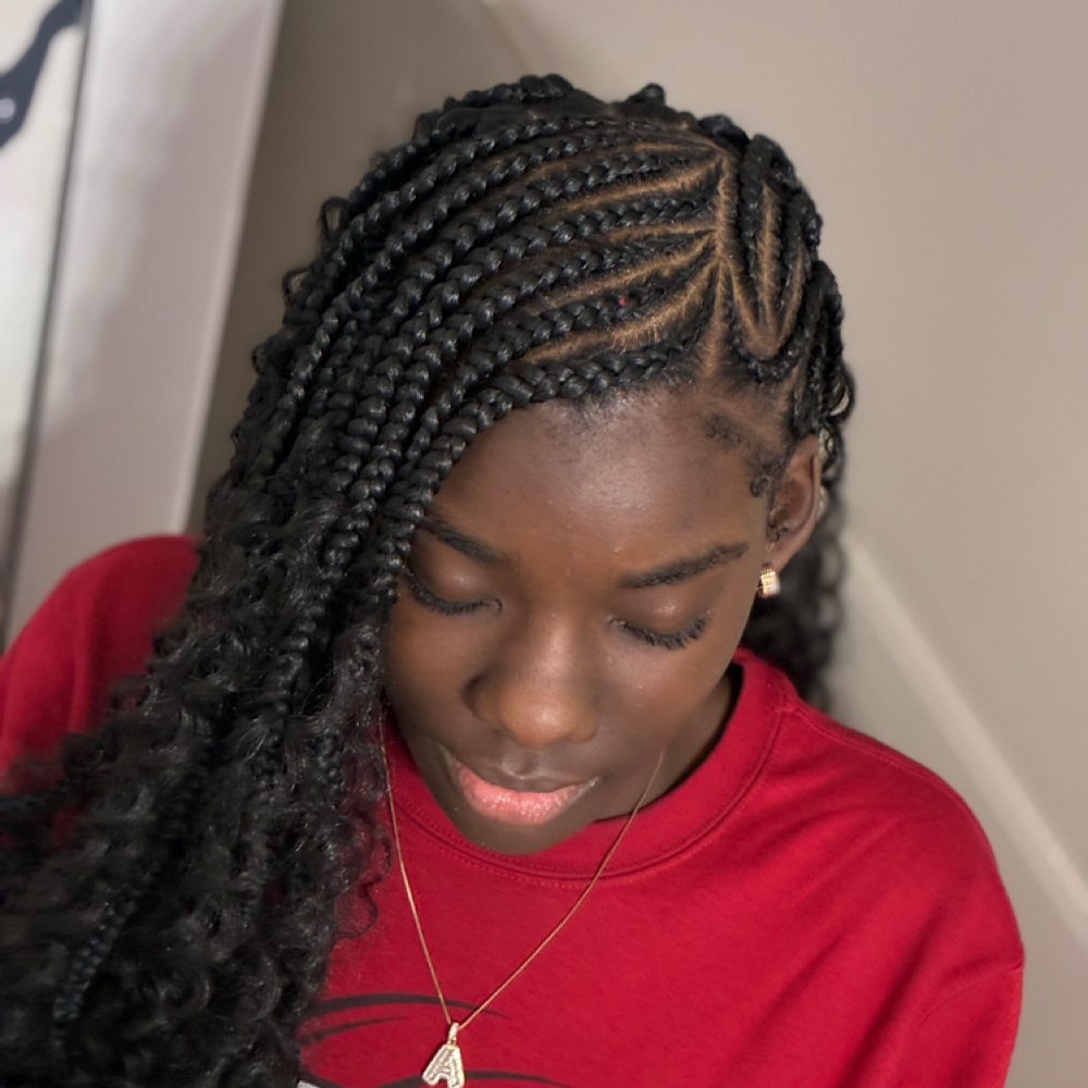 Tribal/Fulani Braids at The Vanity Lounge LLC in Columbus, GA