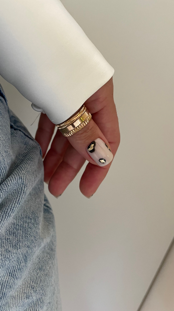 Add On: Simple design at THE EXPERT NAIL STUDIO in Pleasanton, CA