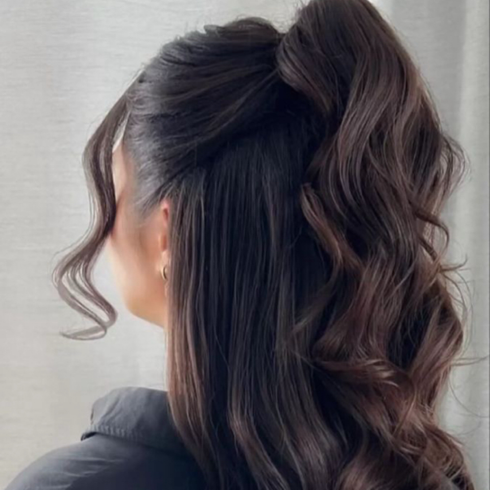 Special Occasion Half Up/Half Down at Luxe Sisters Studio in Boaz, AL