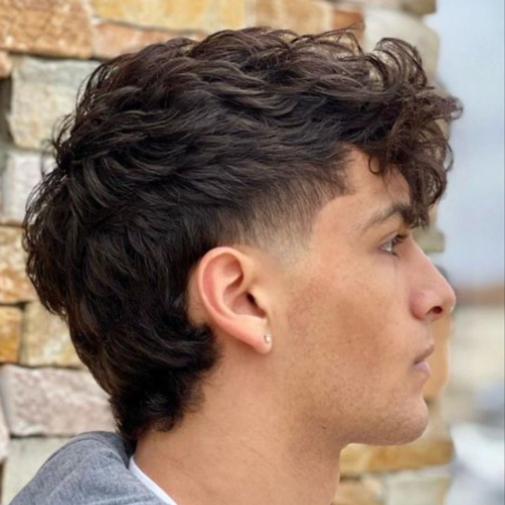 Men's Modern Mullet at Body Mind Spirit NH Salon&Spa in Rindge, NH