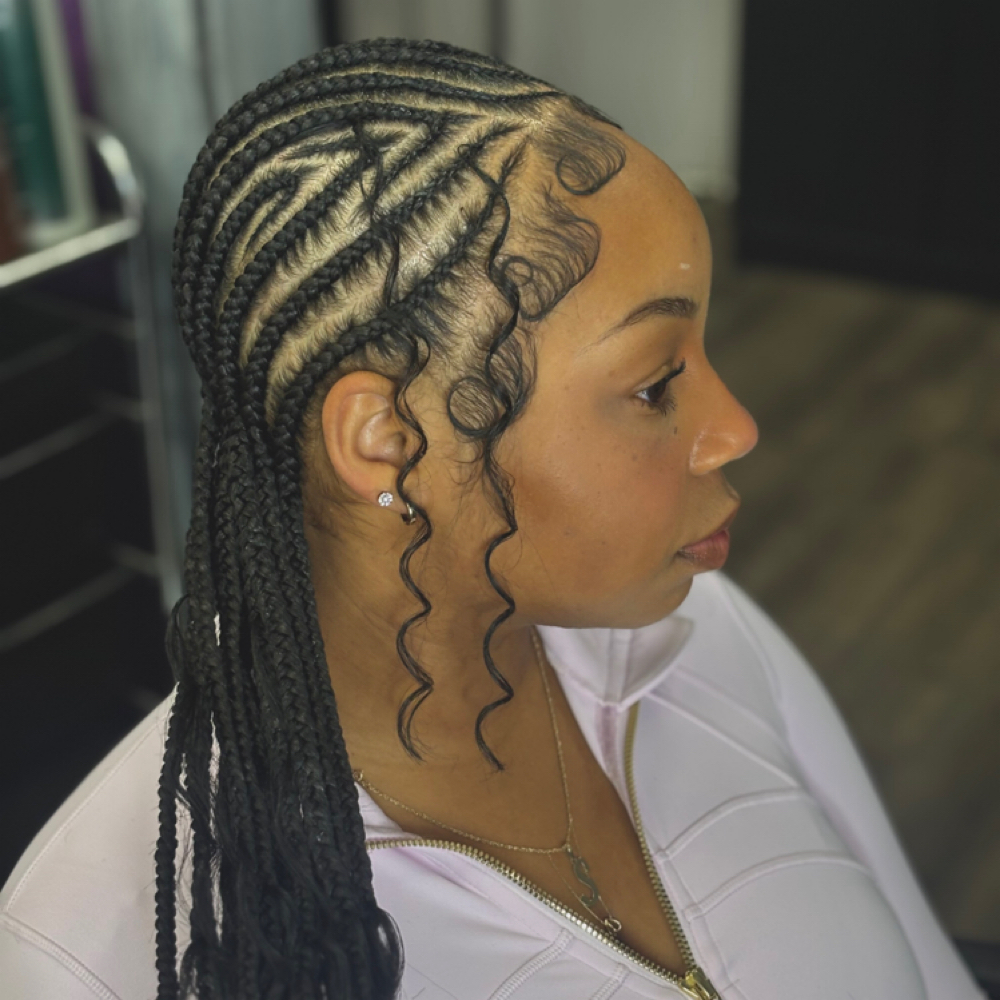 Feed In braids at The Braid & Loc Nurse in Texarkana, TX