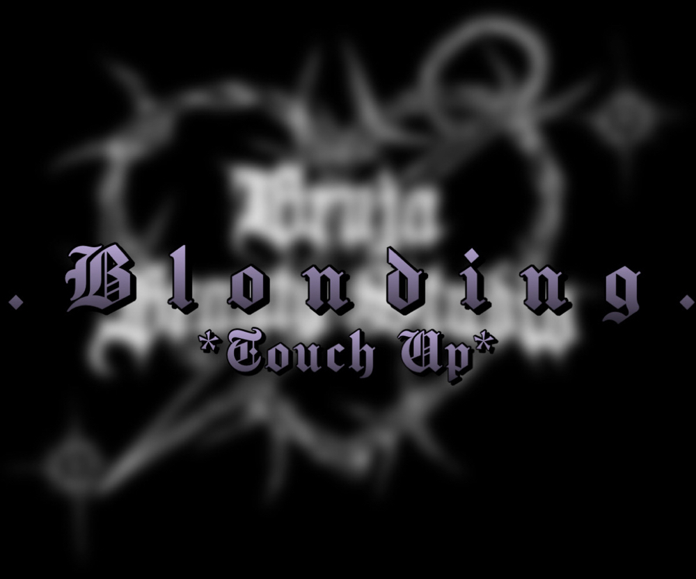 Blonding Touch Up