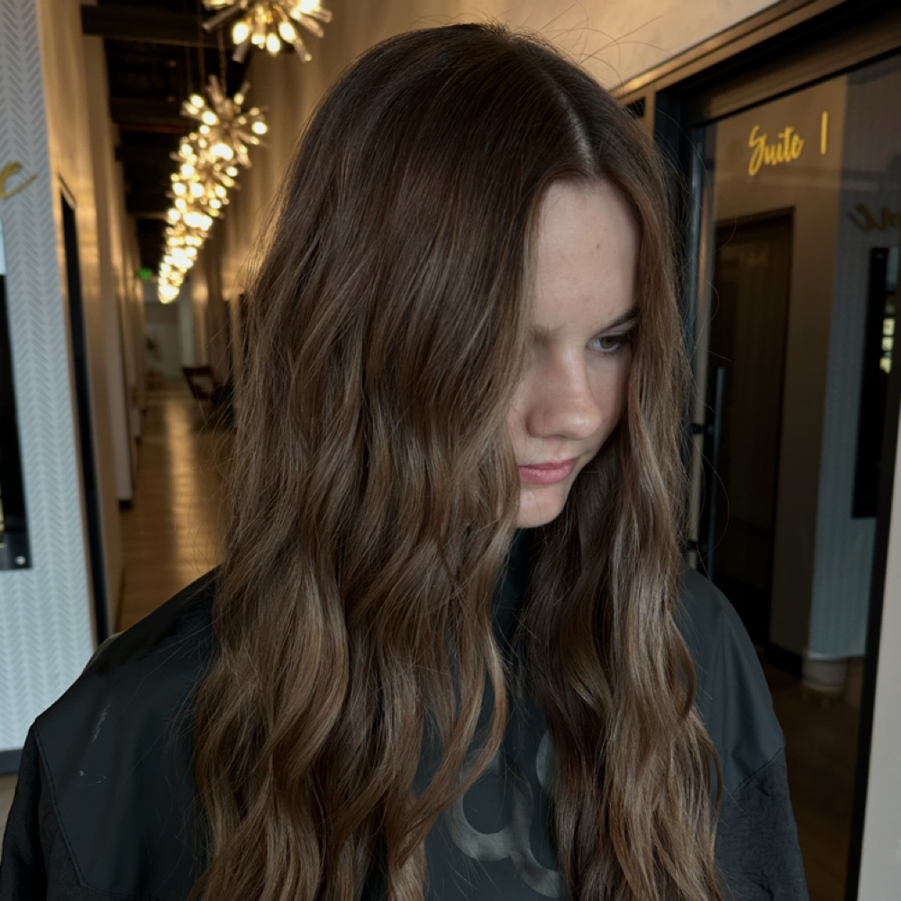 root retouch at Ellie Hair Studio in Providence, UT