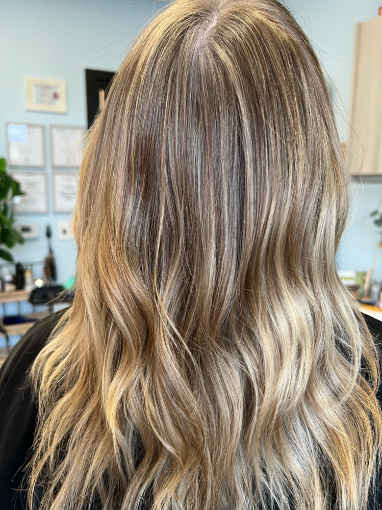 partial highlight / balayage