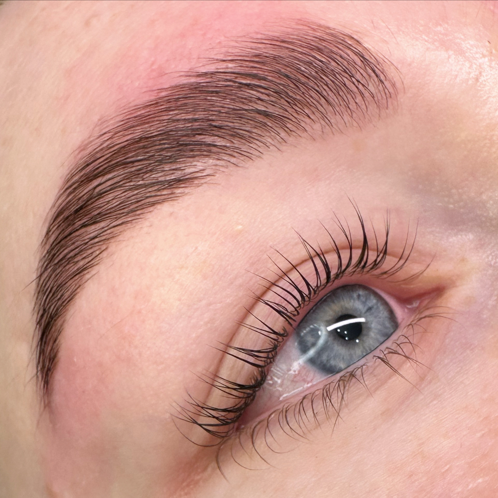 Eyebrow Lamination And Tint