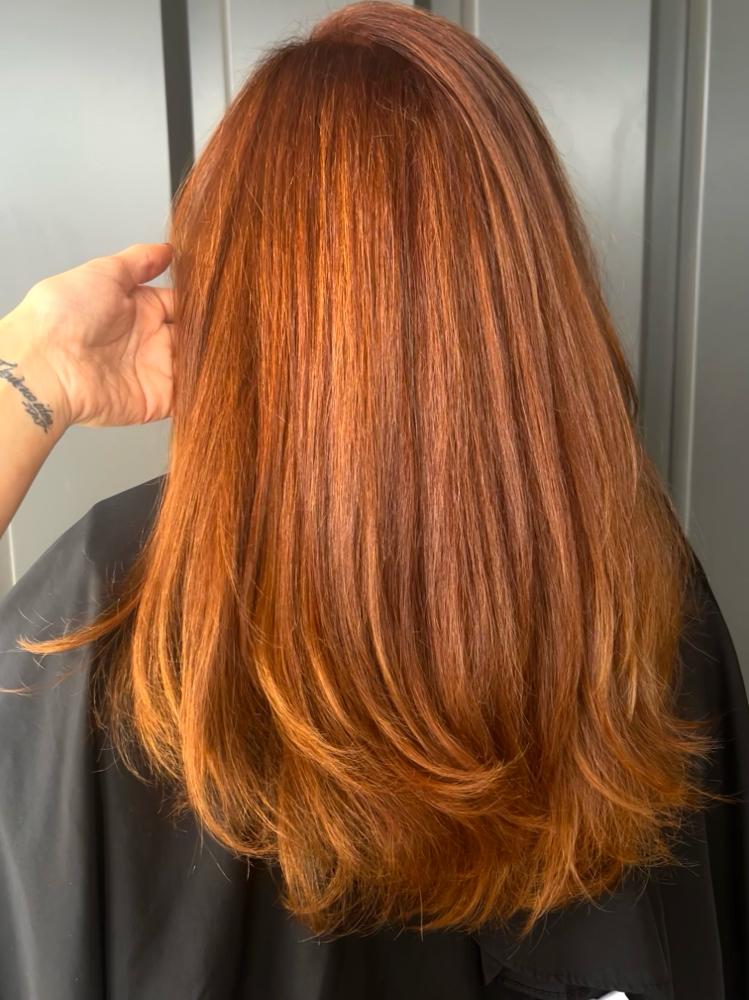 Shampoo/blow Dry