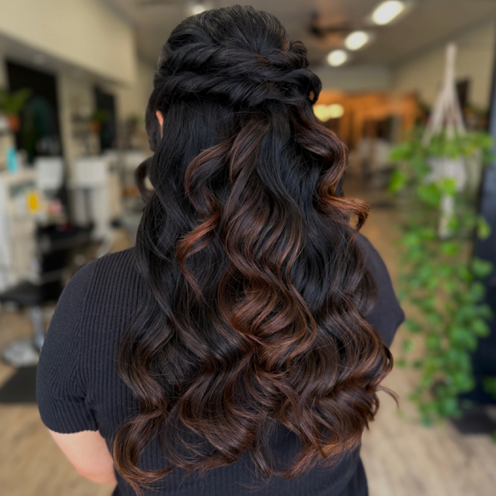 Event Hairstyling at Eight Six Zero Salon in Winters, CA
