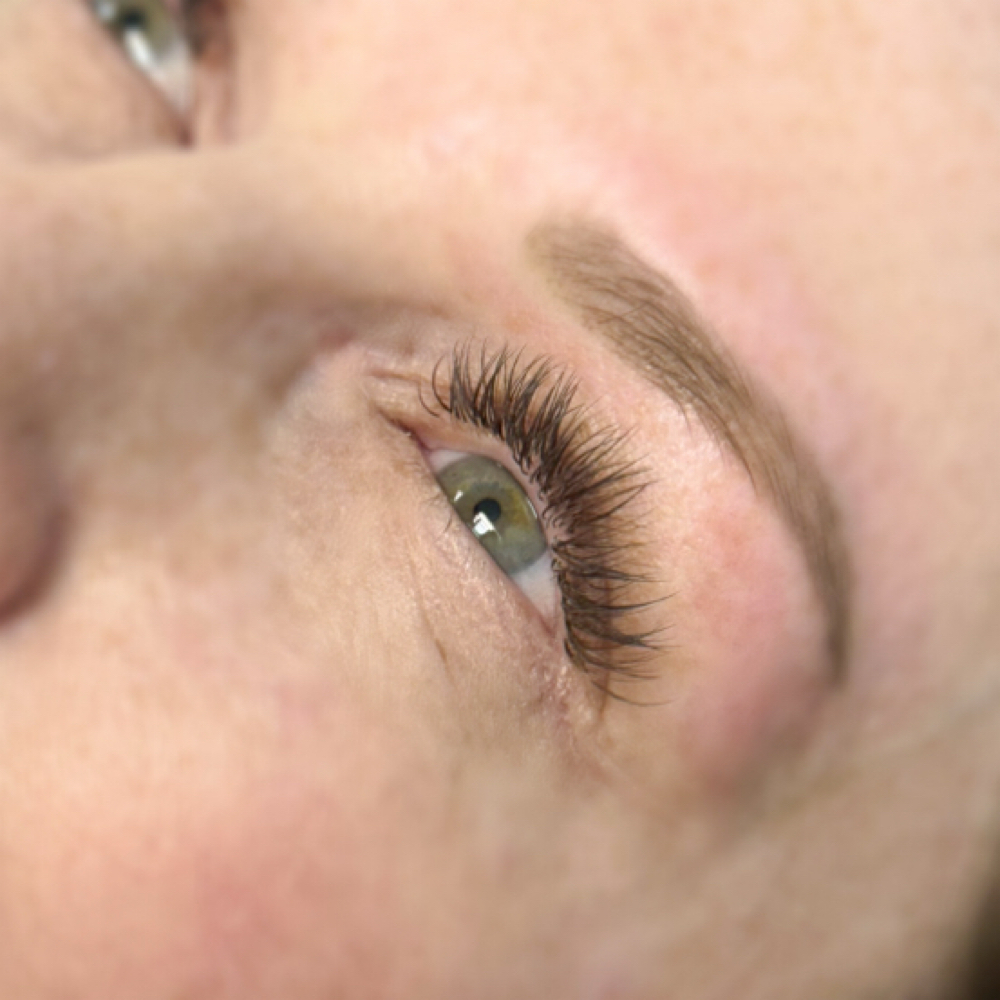 Brown Lash Extensions - Full Set at Haus Of Aesthetics in Breckenridge, TX