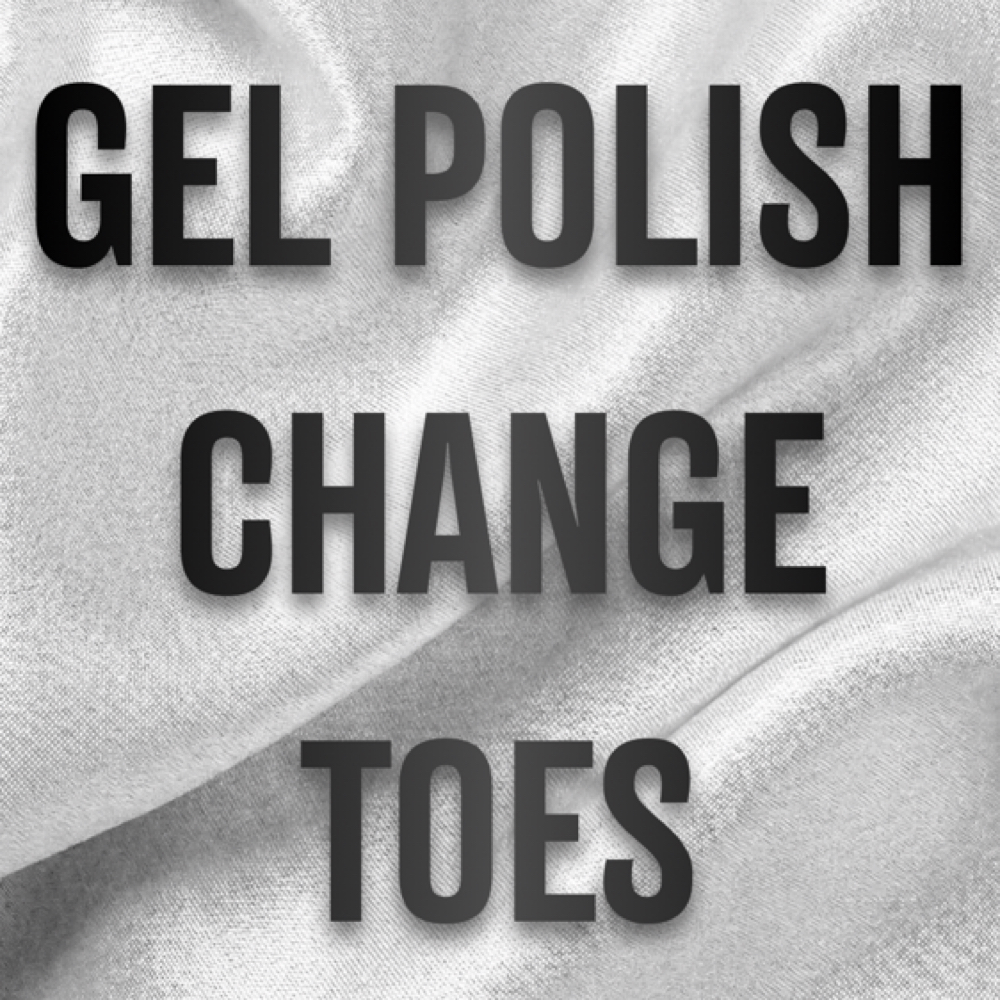 Toe Gel Polish Change at Forté Nail Spa in Toledo, OH