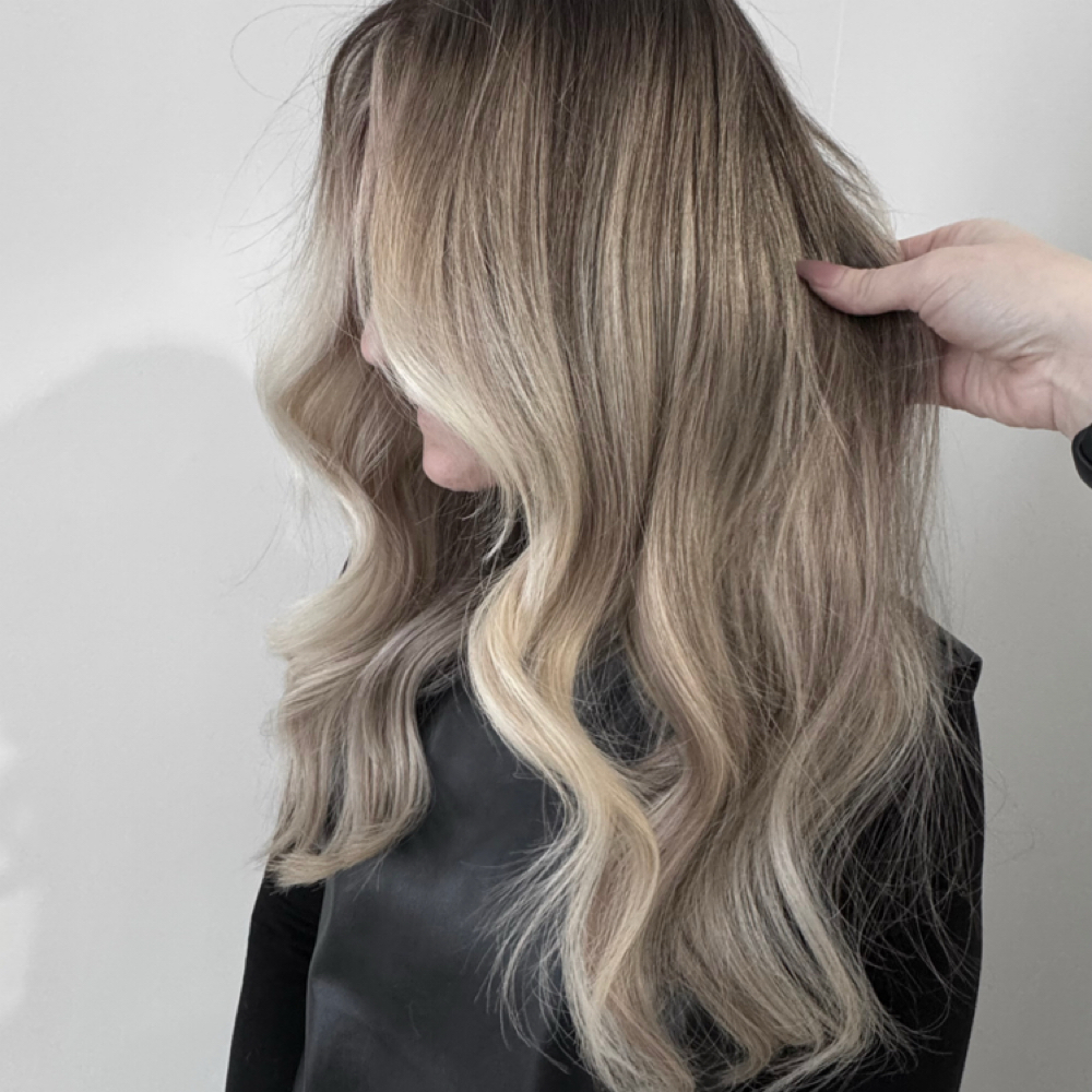 Sarah’s cut + gloss at Ardor+Grit Salon and Lounge in Holland, MI