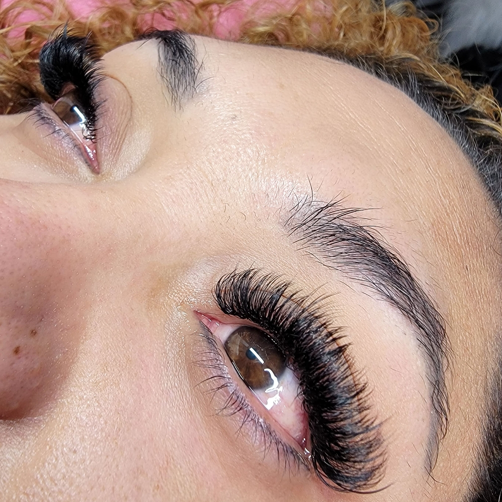 Volume Eyelash Extensions at HK Lashes Nails Spa LLC in Palestine, TX