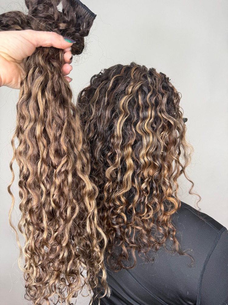 Extension Highlight/Color Matching at NicolleLovesCurls LLC in New York, NY