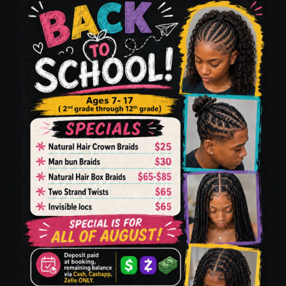 Back To School Specials at The Glow Up Studio LLC in Kissimmee, FL