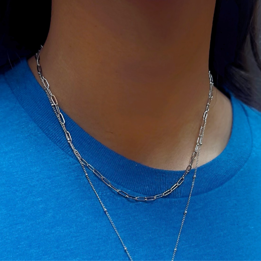 Permanent Necklace at Auracle Links Permanent Jewelry in Franklin, TN