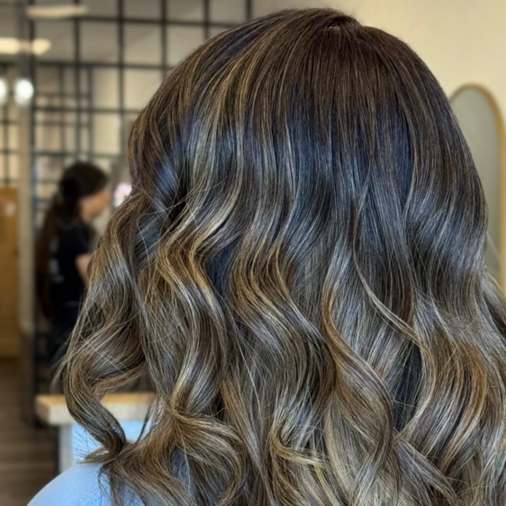 Balayage / Toner / Blowout & Waves at Saramolinabeauty in Centereach, NY