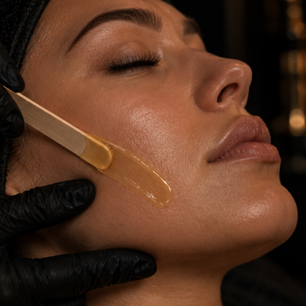 Full Face Wax at The Aesthetic Edit in Dickinson, ND