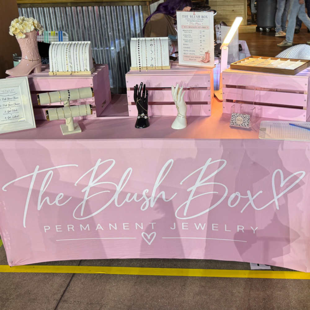 Permanent Jewelry With Ashley Rose at The Blush Box Salon in West Chester, OH