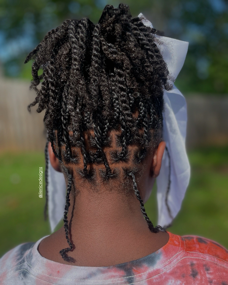 Starter Locs: Twist Method