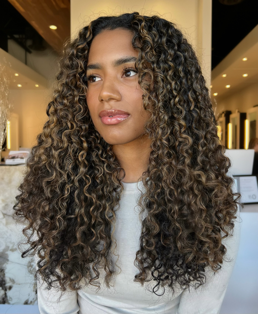 Curly Partial Highlight