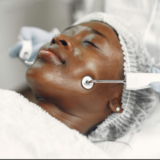Anti-aging facial at Blossoms HTX Hair Studio in Spring, TX