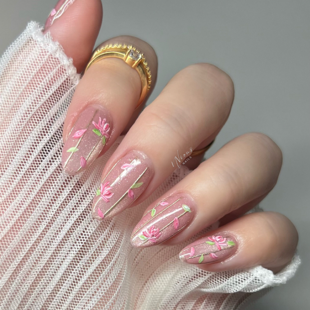 Structured Gel (Med / Long) at Nail Diaries Studio in Oakdale, MN