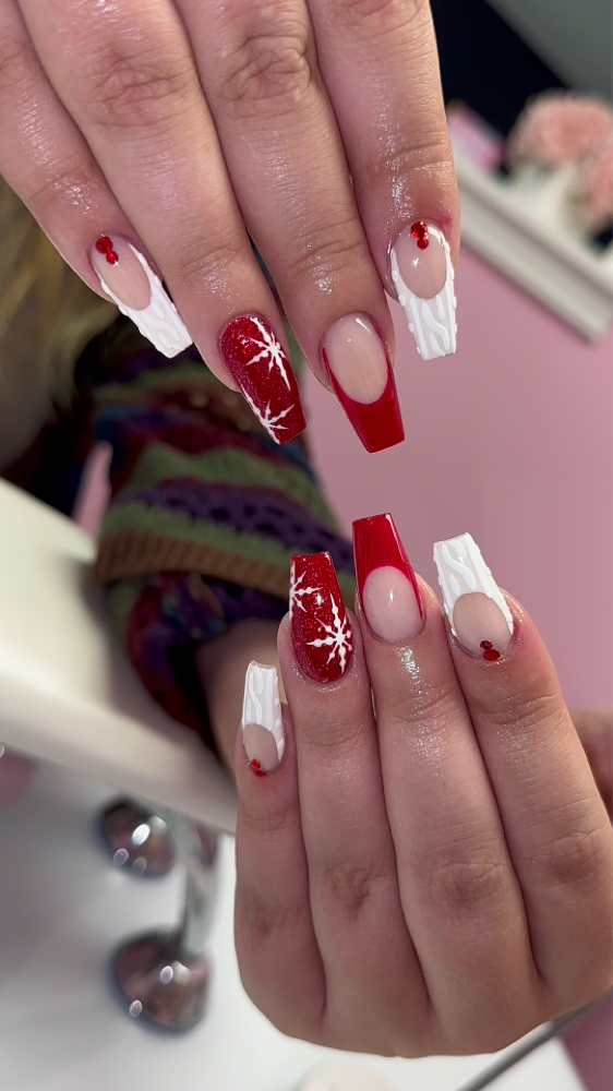 Medium fill in with gel