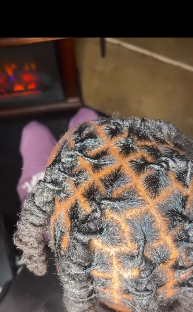 Loc Wash + Retwist + detox + Style