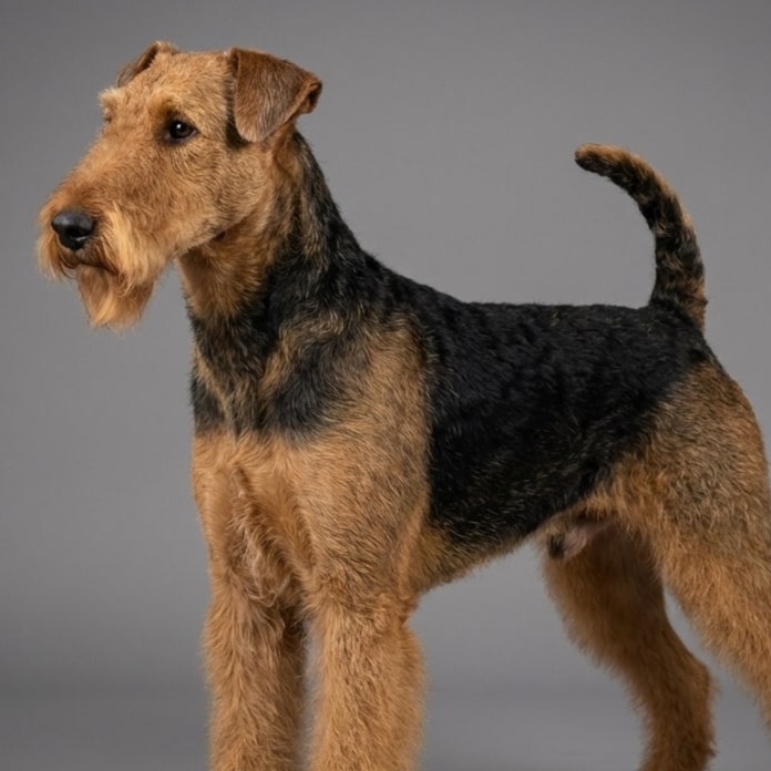 Airedale Terrier BBN at The Groom Room in Hope Mills, NC