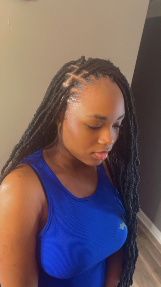 Indivdual Crochet Twist Locs Braids at Hair.m3.0ut in Moncks Corner, SC