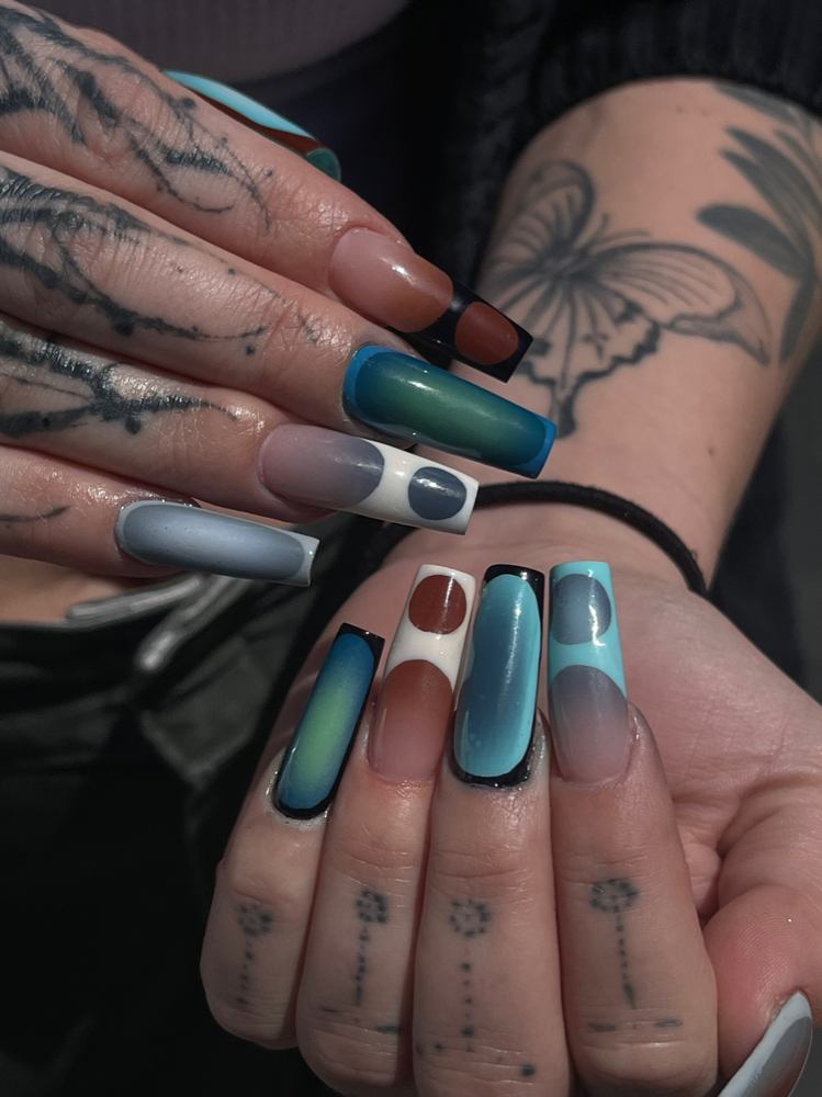 Aprés Gel X Full Set at Nails By Angel in Savannah, GA