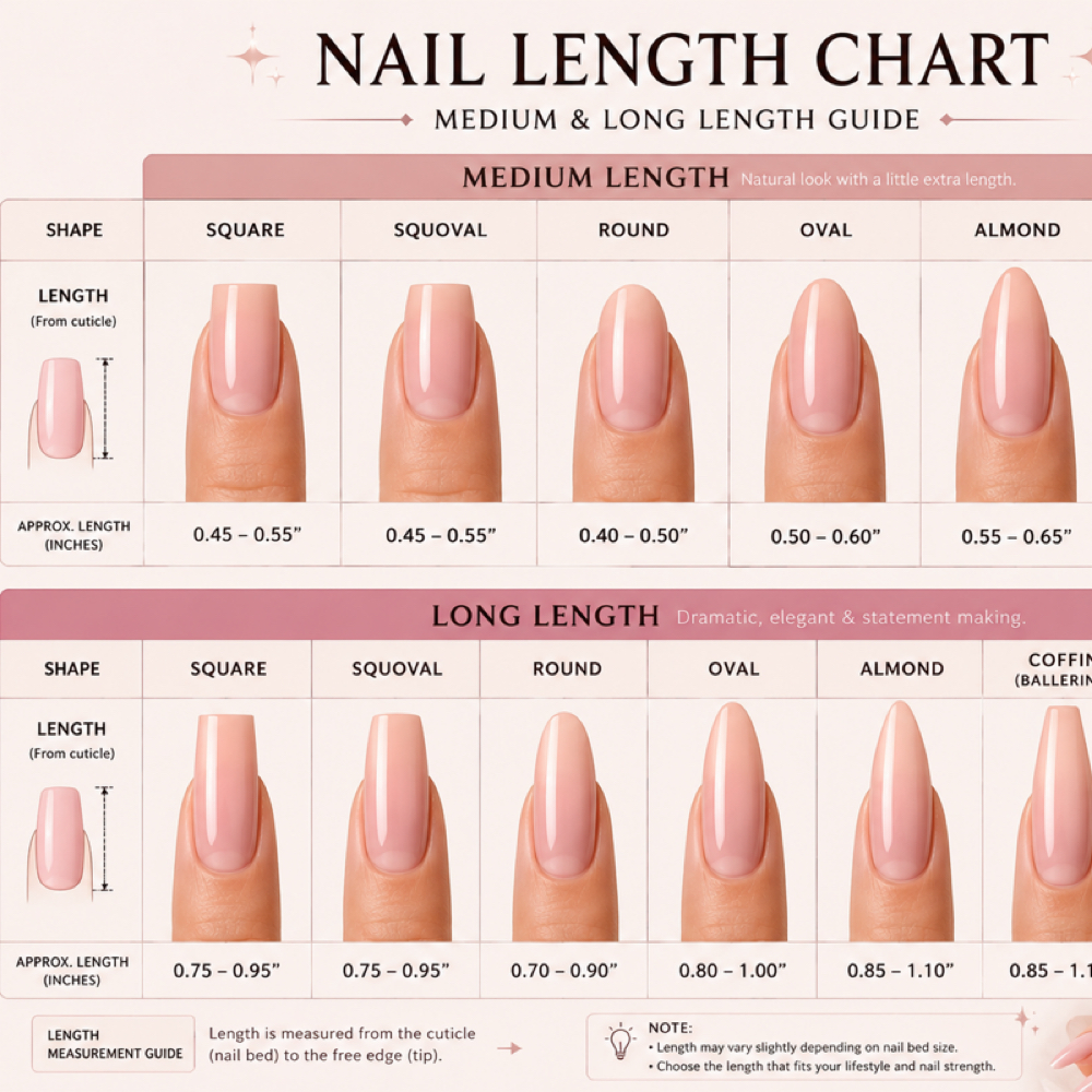 Longer Length at Venice Nails & Head Spa in Kyle, TX