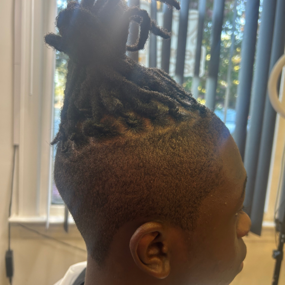 Undercut Touch Up at HDE Hair Studio, LLC in Virginia Beach, VA