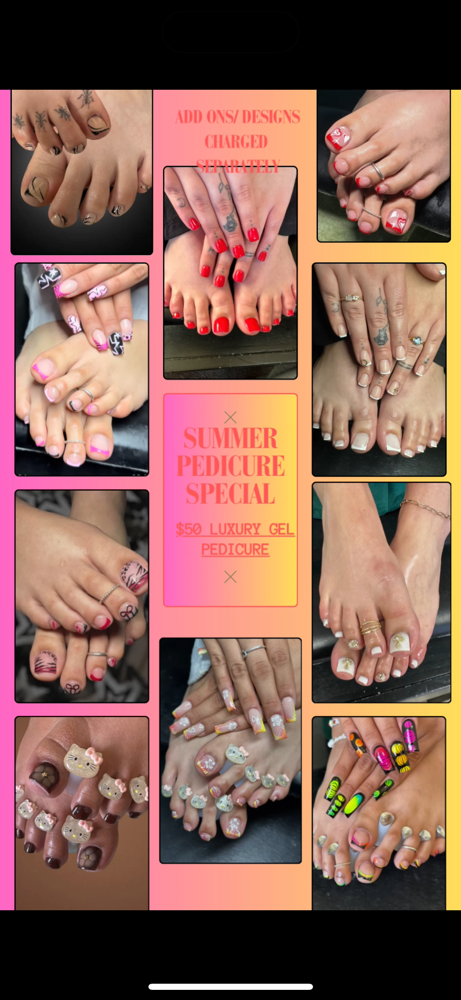 Summer Pedi Special