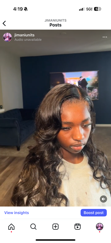 Lace Frontal Wig Install