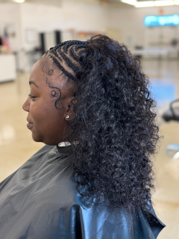 Half N Half Style at KissedByKe Styles in Ruston, LA