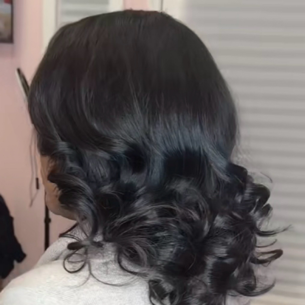 Sewin- with Leave Out at Natural beauty Lounge in Laurel, MD