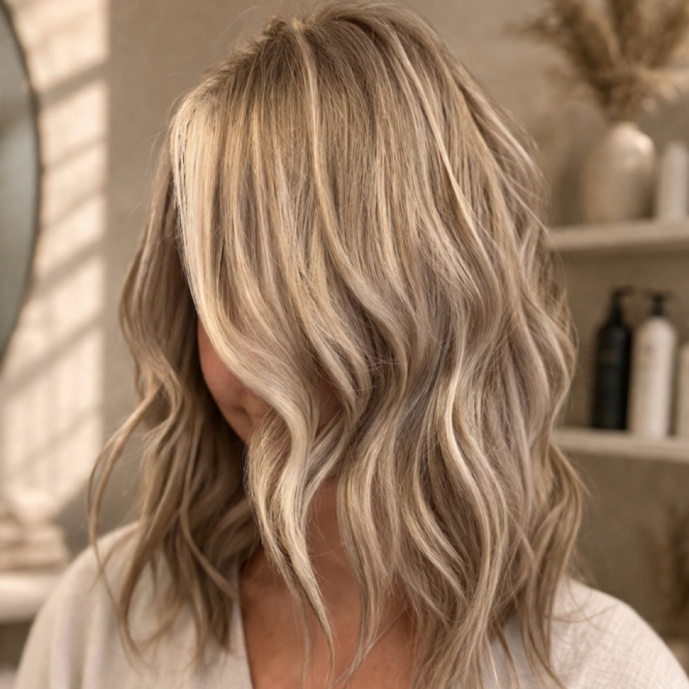 Lived In Blonde at Chelsea Davis Hair in Douglas, GA