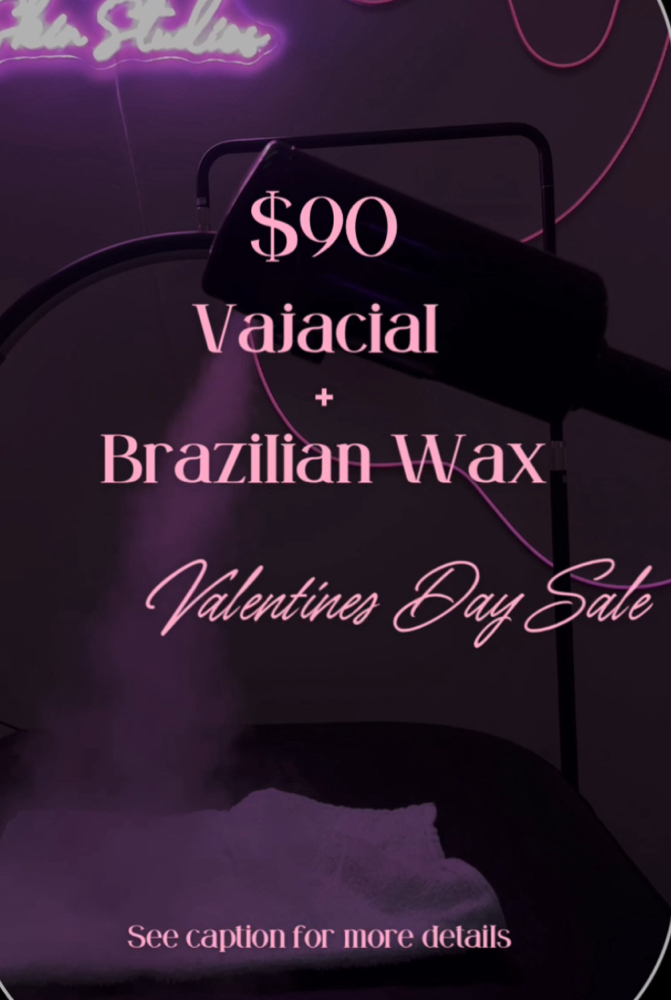 Vajacial + Brazilian Wax