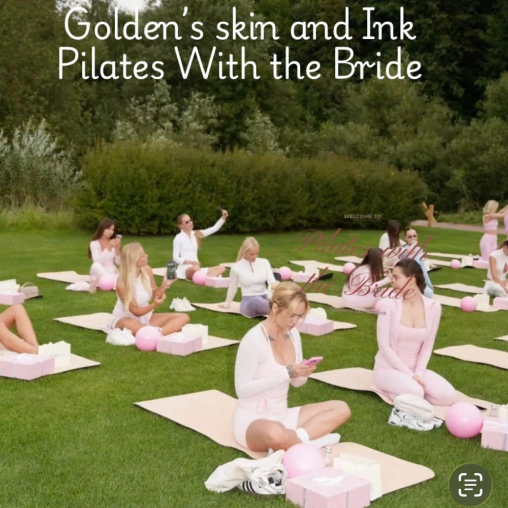 Pilates With The Bride Party at Golden’s Skin and Ink in Cape Coral, FL