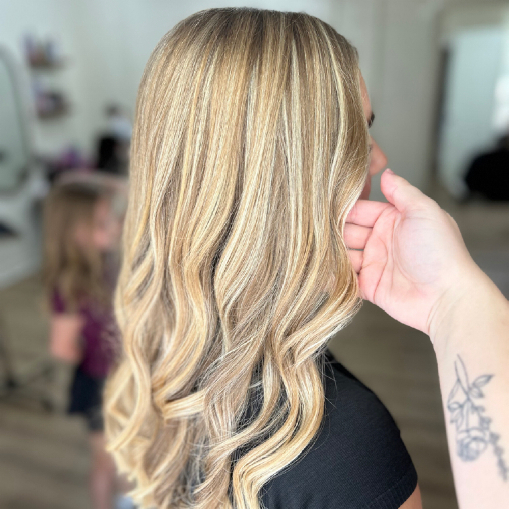 Partial Highlight at Full Bloom Salon in Slaughter, LA