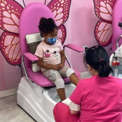 Kids Toe Polish at Sky Nails in Florence, KY