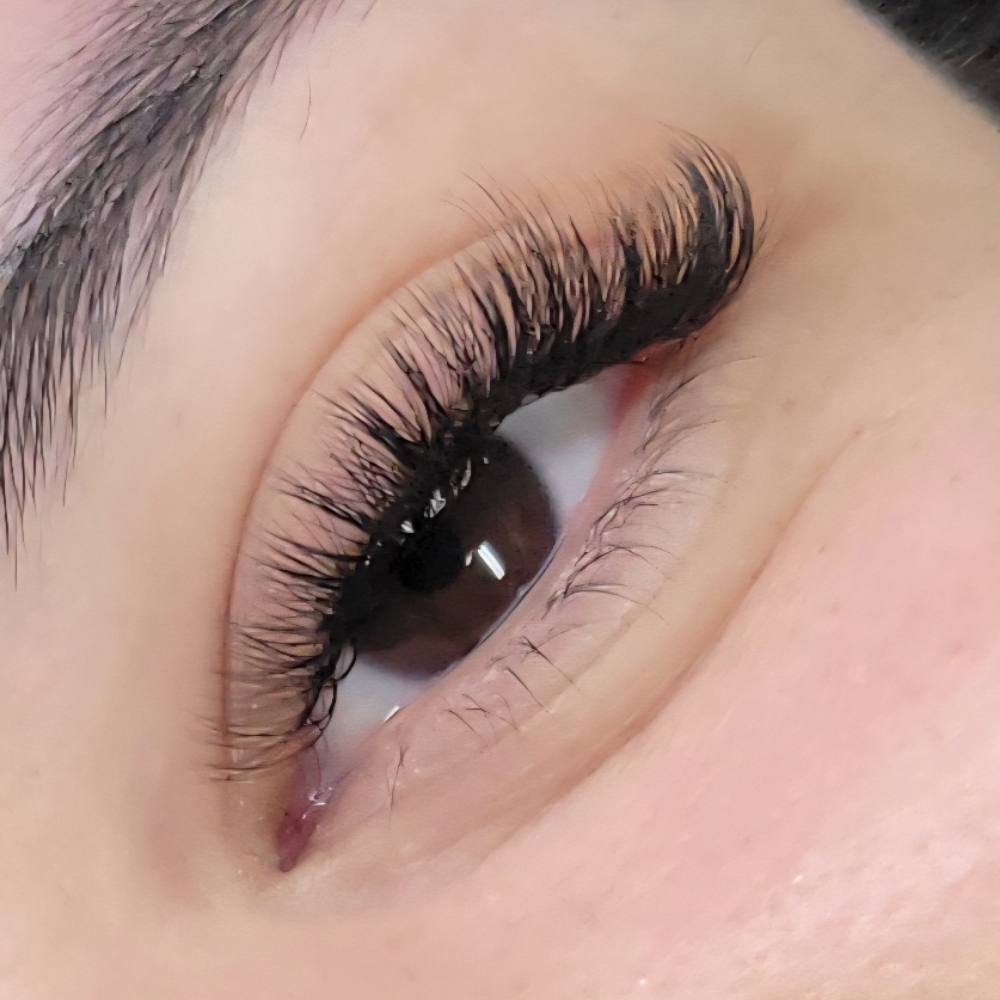Hybrid Lash Full Set at Crystal Diaz Esthetics in Spokane, WA