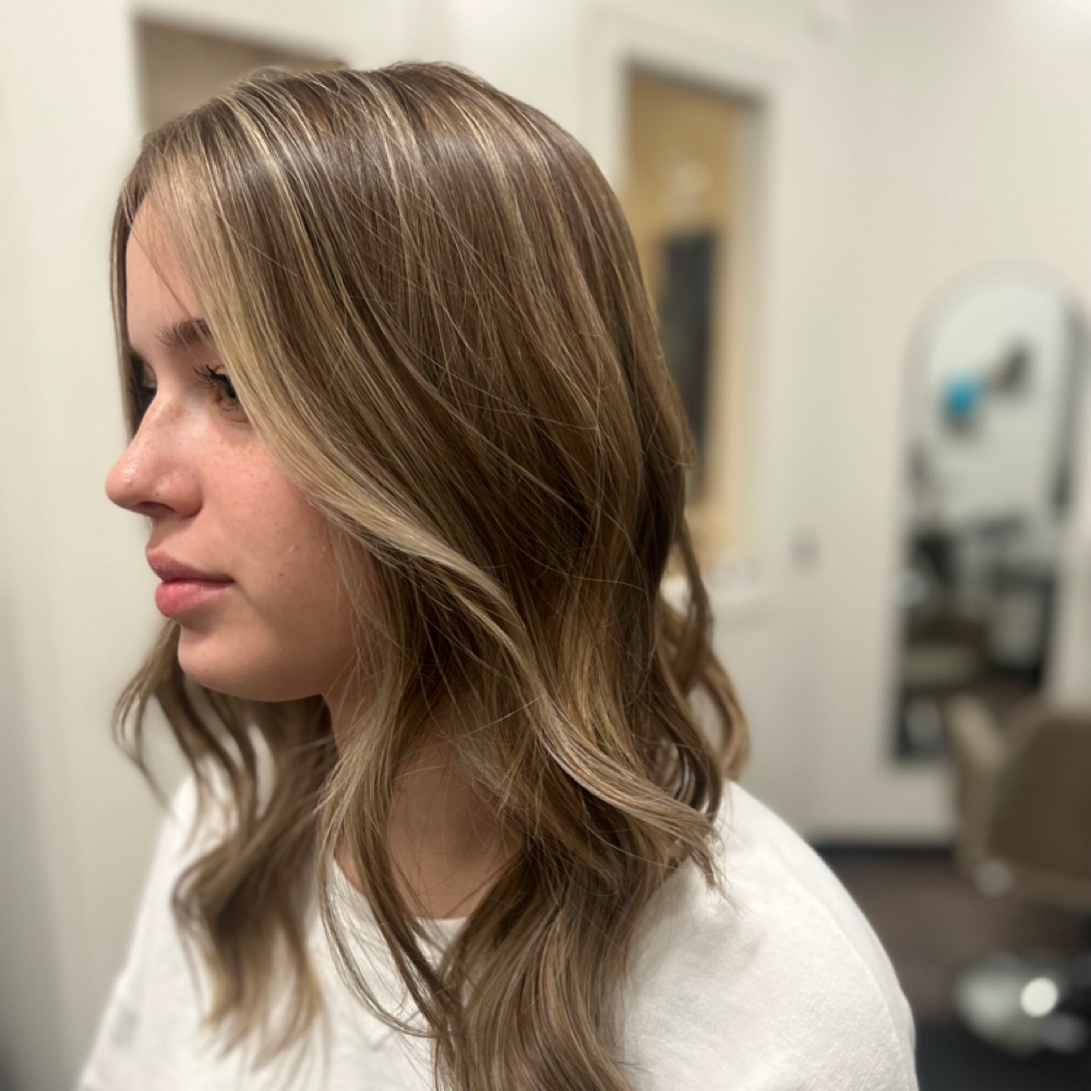 Mini Highlight at Fika Hair Studio in Cranberry Township, PA