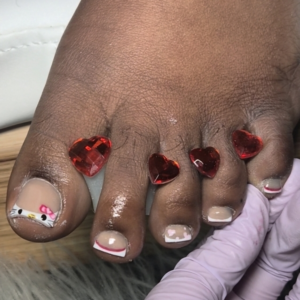 Acrylic Toes (No Pedi) at Abby Ramirez in Aurora, CO