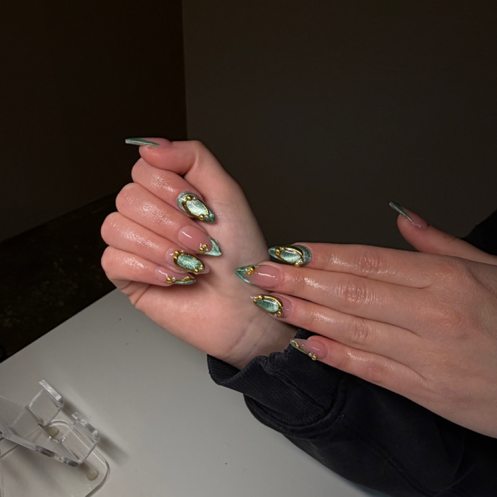 SHORT ACRYLIC FULL SET at Nails By Dulce in Commerce City, CO