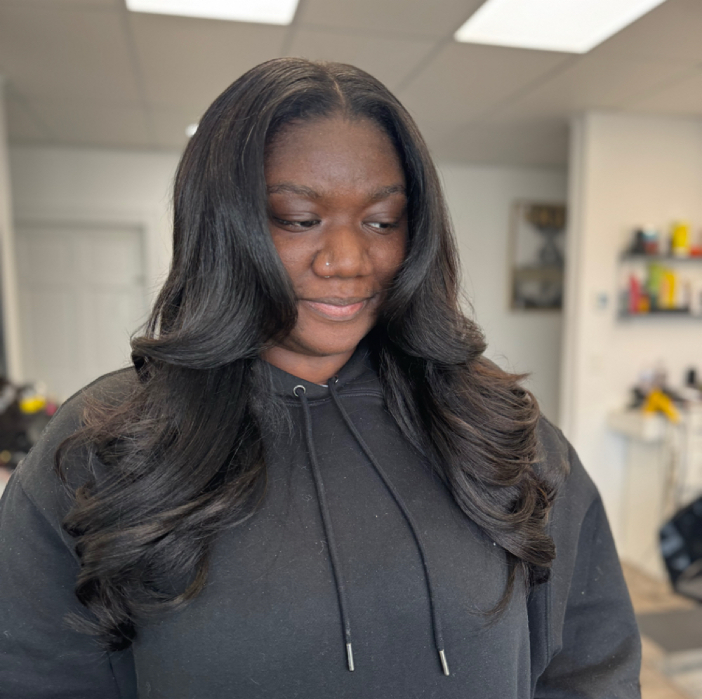 Traditional Sew In W/ 20in Raw Hair at Brandon Shavon in Snellville, GA