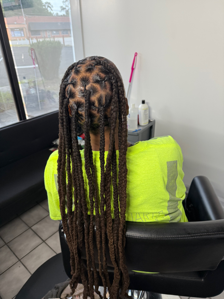 Plaits Neck/Shoulder Length