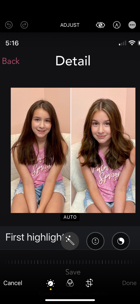 Child's Haircut