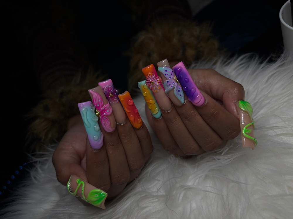 XL Acrylic Full Set at Nails By Jailin Alyssa in Maple Heights, OH
