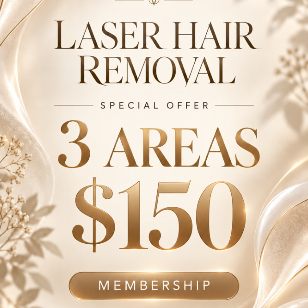 Laser Hair Removal Soecial 3 Areas at Blissful Electrolysis Studio in Las Vegas, NV